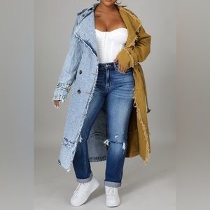 Denim & Cargo Coat